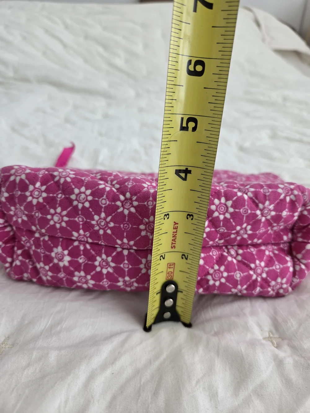 Pink Quilted KOALA Accessory/Makeup Pouch